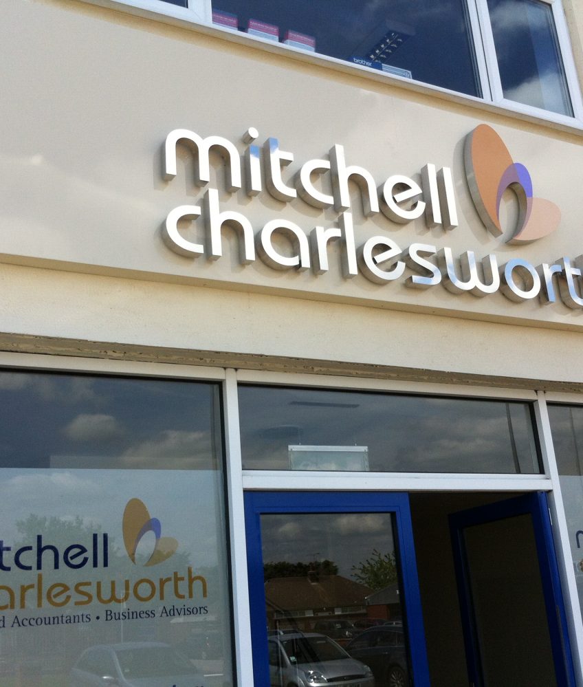 External Sign – Mitchell Charlesworth